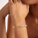 Bracelets avec lettres Auden Key | Or