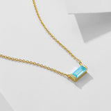 Livia – Collier en argent avec petit pendentif