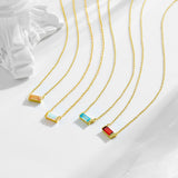 Livia – Collier en argent avec petit pendentif