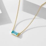 Livia – Collier en argent avec petit pendentif