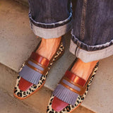 Zelda - Mocassin Élégant Léopard