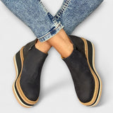 Laurette | Bottes Cuir Motif Chat