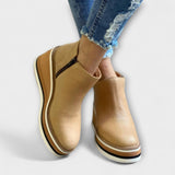 Laurette | Bottes Cuir Motif Chat