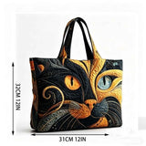 Sac Artisanal - Chat Mystique