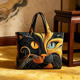 Sac Artisanal - Chat Mystique