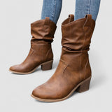 Claire | Bottes en cuir orthopédique