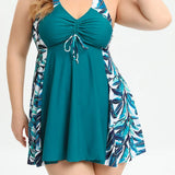 VIOLETTE | COASTAL BREEZE PLUS SIZE TANKINI SET