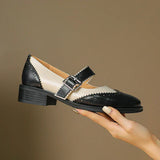 Marie | Mary Janes en cuir
