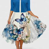 Chantal | Robe Midi Élégante