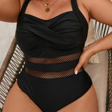 VICTOIRE | MIDNIGHT LUXE ONE-PIECE SWIMSUIT