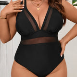 VICTOIRE | MIDNIGHT LUXE ONE-PIECE SWIMSUIT