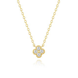Ève – Collier en argent avec pierre délicate