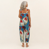 Marie | imprimé coquelicot bohème vibrante