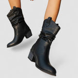 Claire | Bottes en cuir orthopédique