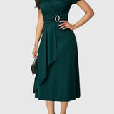 Zhyrelle | Robe Midi Élégante
