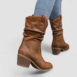 Claire | Bottes en cuir orthopédique