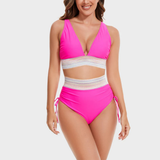 Énora | Ensemble de Bikini Élevé Élégant