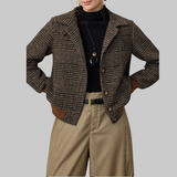 Blythe | Veste en Tweed Croisée