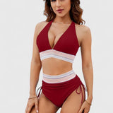 Énora | Ensemble de Bikini Élevé Élégant