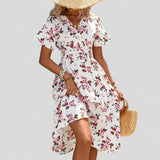 Gretalise | Robe Midi d'Été Confortable
