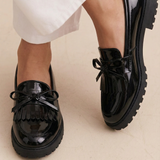 Cailie - Chaussures à nœud à franges