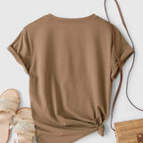 Clara | T Shirt Confortable à Manches Courtes