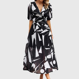 Merlin | Robe Midi Florale Flatteuse