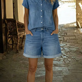 Romy | Robe décontractée en jean