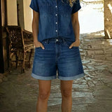 Romy | Robe décontractée en jean