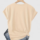 Clara | T Shirt Confortable à Manches Courtes