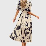 Merlin | Robe Midi Florale Flatteuse