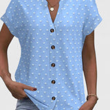 Élodie | Chemise V Neck Confortable
