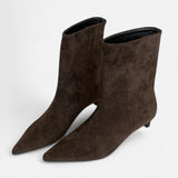 Laurine | Bottines Cuir Talon Carré