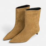 Laurine | Bottines Cuir Talon Carré