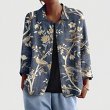 Mélusine | Veste Fleurie Élégante