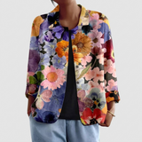 Ondine | Veste ouverte florale