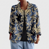 Philippine | Veste à Imprimé Floral Élégant