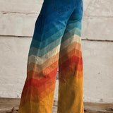 Agnès | Pantalon Motif Naturel