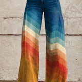 Agnès | Pantalon Motif Naturel
