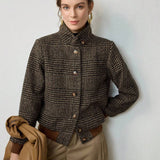 Blythe | Veste en Tweed Croisée