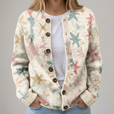 Margaux | Cardigan fleuri d’automne