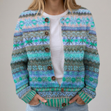 Margot | Cardigan fleuri d’automne