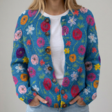 Anaëlle | Cardigan automnal coloré