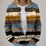 Ariane | Cardigan fleuri d’automne