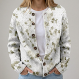 Colette | Cardigan fleuri d’automne