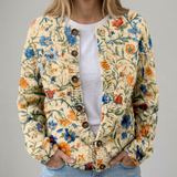 Juliette | Cardigan fleuri d’automne