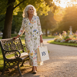 Eva - Robe d’Été Imprimée Flatteuse