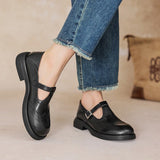 Élise | Mary Janes en cuir
