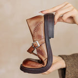Élise | Mary Janes en cuir