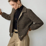 Blythe | Veste en Tweed Croisée
